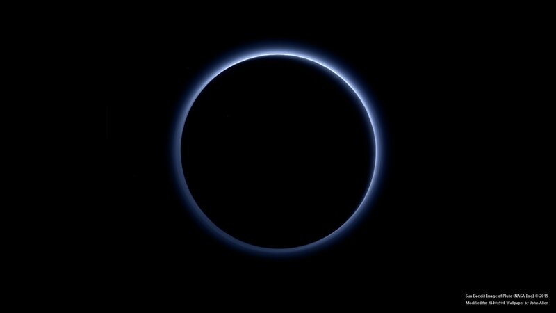 Pluto with Atmospheric Ring