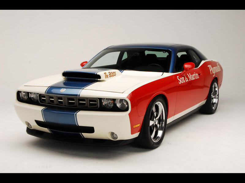 Plymouth-themed Dodge Challenger