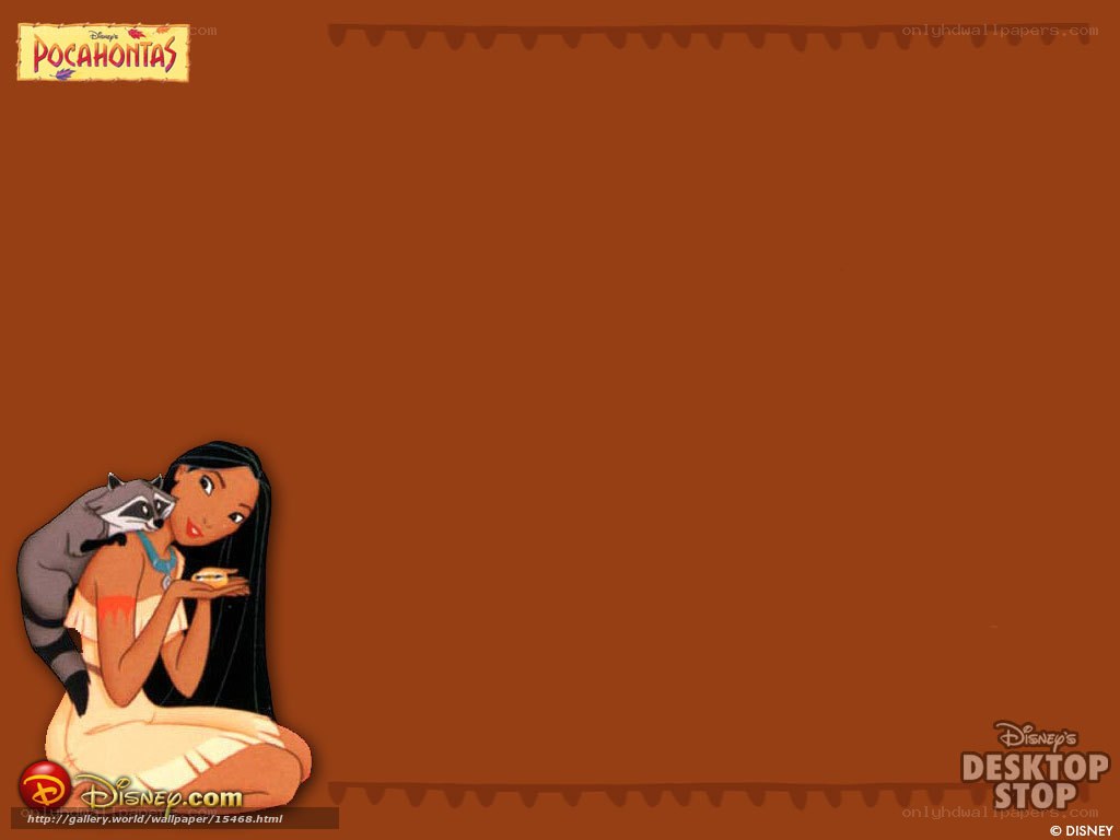 Pocahontas and Meeko wallpaper