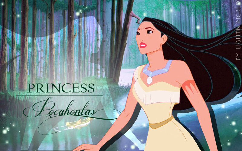 Pocahontas in Forest