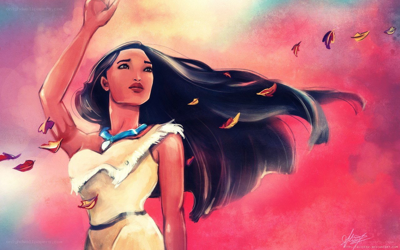 Pocahontas in the wind
