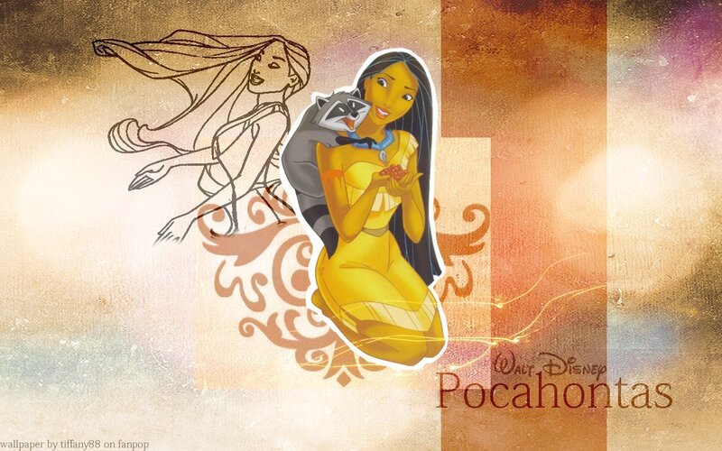 Pocahontas with Meeko