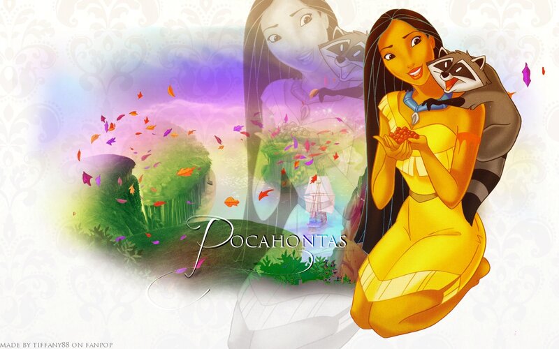 Pocahontas with Raccoon