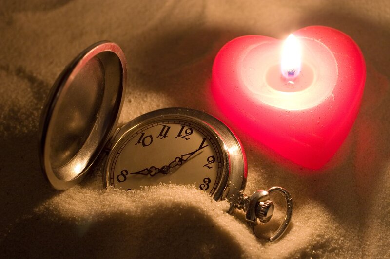 Pocket Watch and Candle