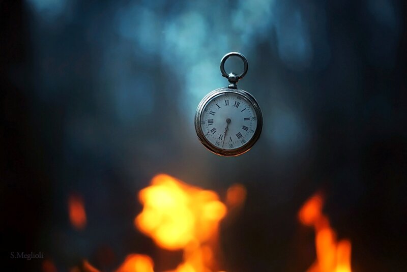 Pocket Watch Floating