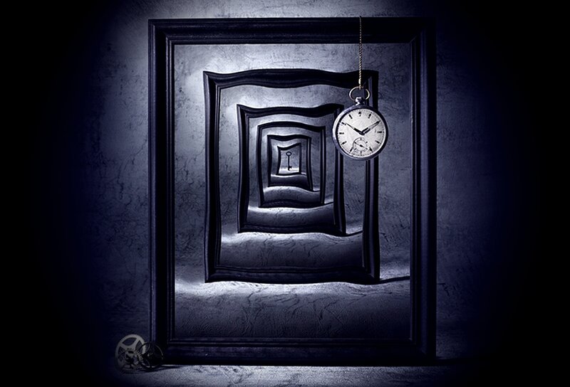Pocket Watch in Frame