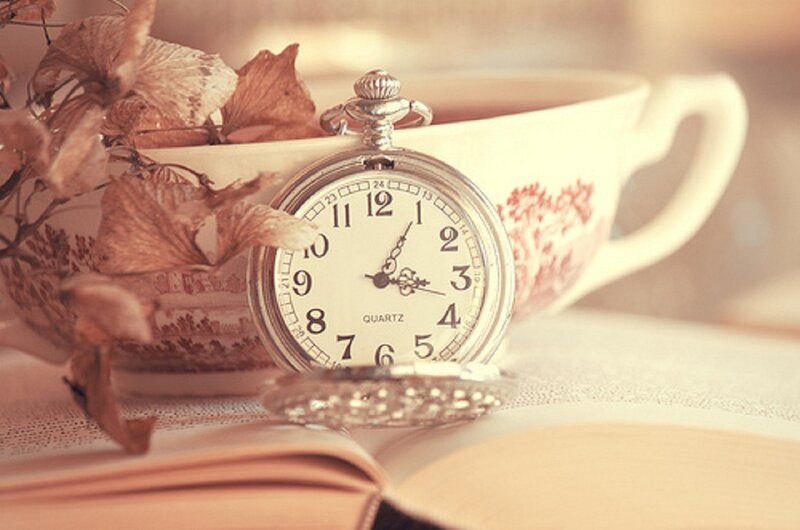Pocket Watch on Book
