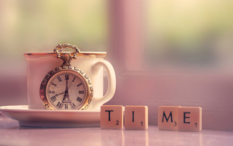 Pocket Watch on Cup