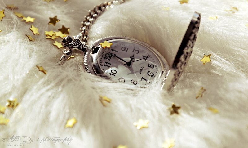 Pocket Watch on Fur