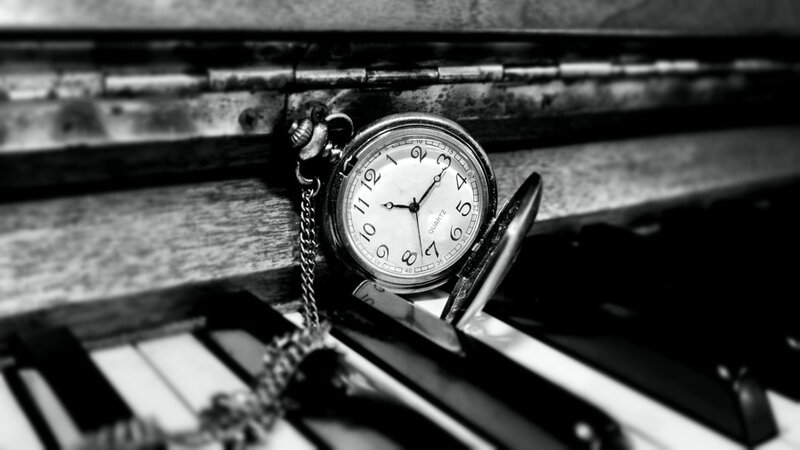 Pocket Watch on Piano