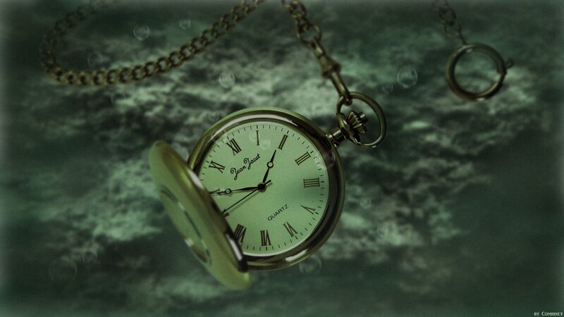 Pocket Watch Underwater — Green