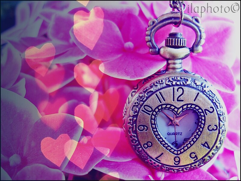 Pocket Watch with Heart