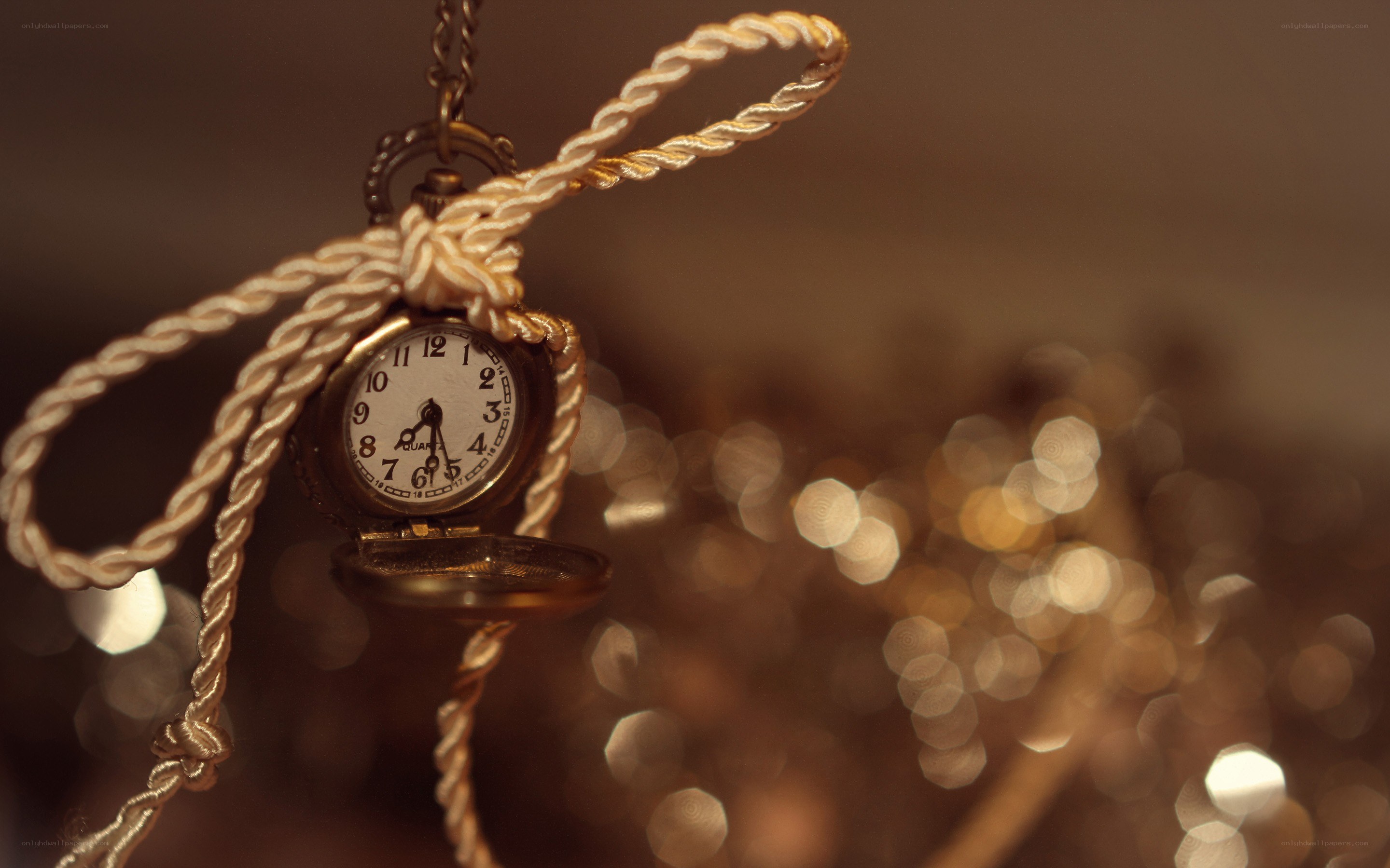 Pocket watch with rope
