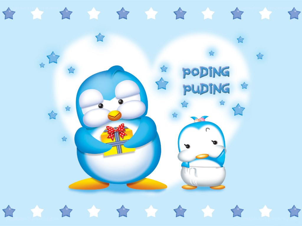 Poding and Puding penguins