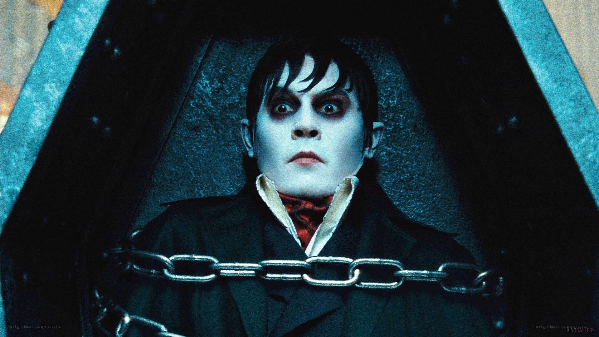 Poe in a coffin