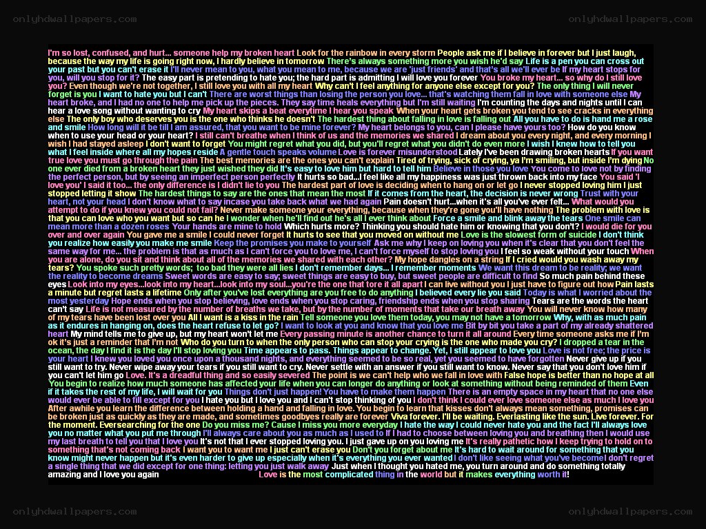 poem about heartbreak