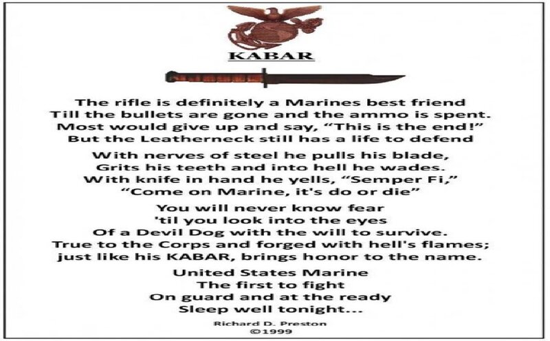 Poem About Marine