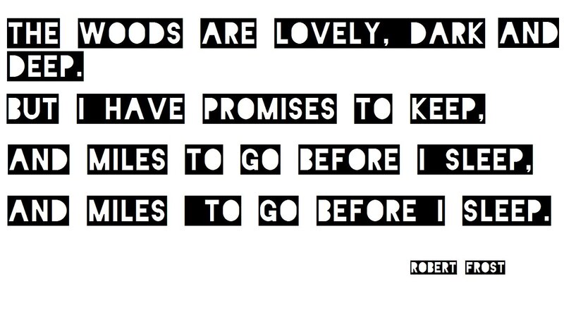 poem by robert frost