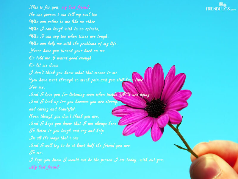 poem for a best friend