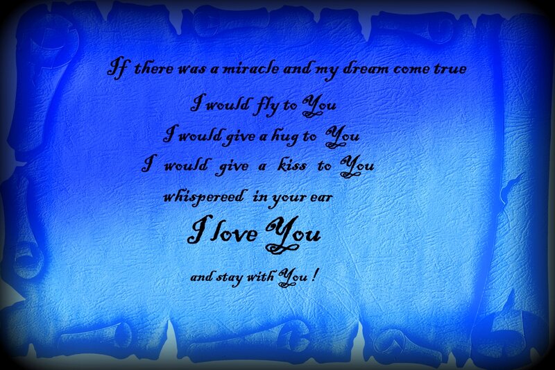 Poem on Blue Scroll