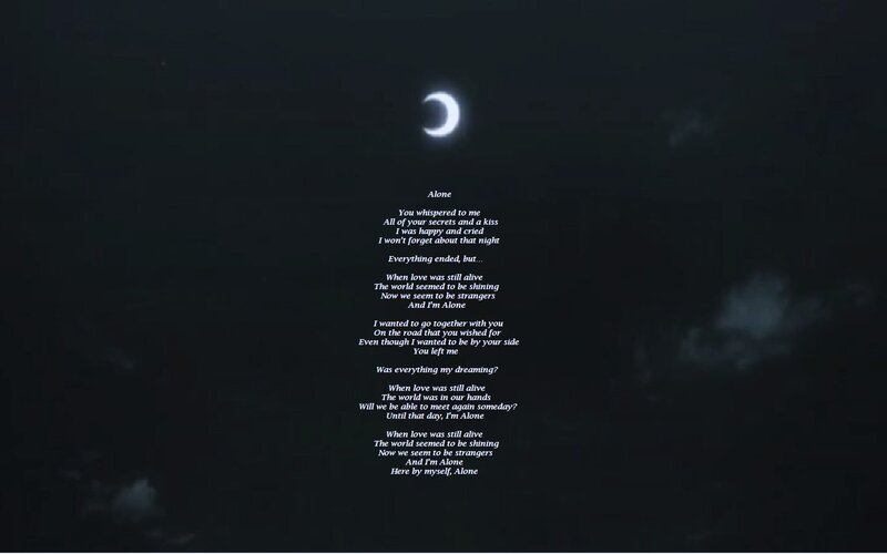 poem under crescent moon