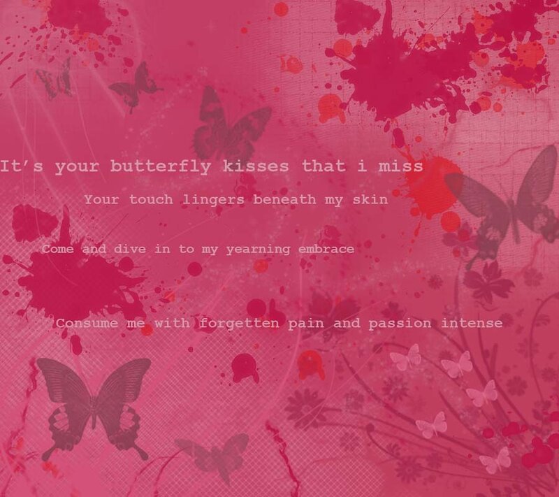 poem with butterfly theme