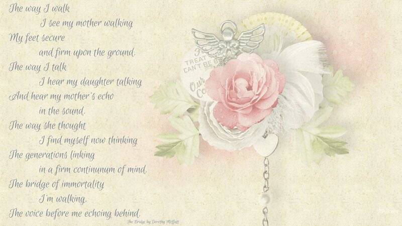 Poem with Floral Decoration