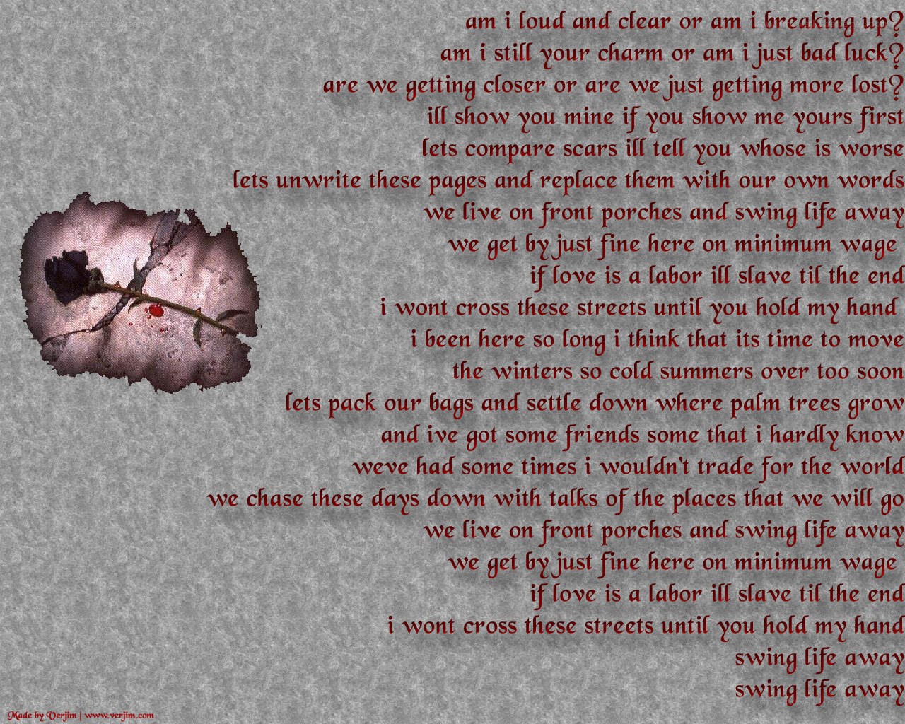 poem with rose image