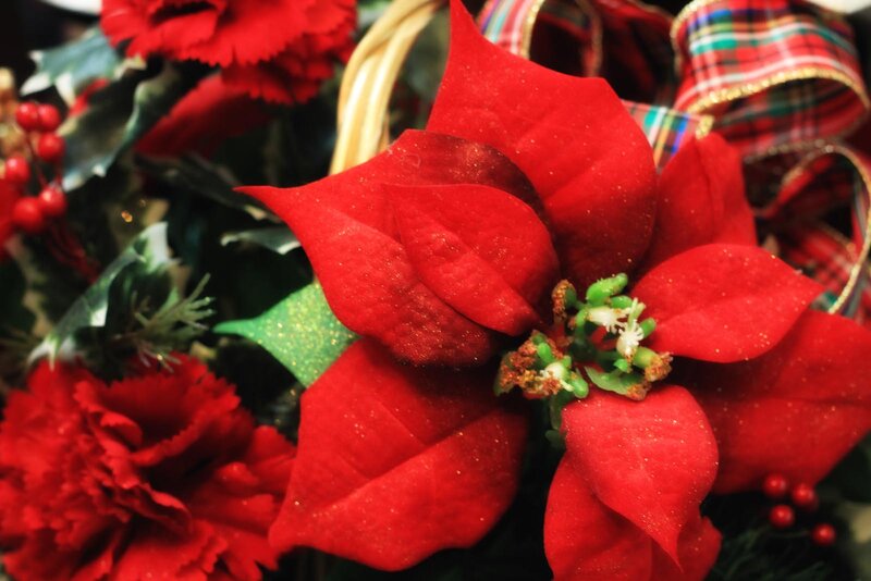 Poinsettia Flower Arrangement