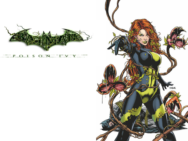 Poison Ivy Character — Green