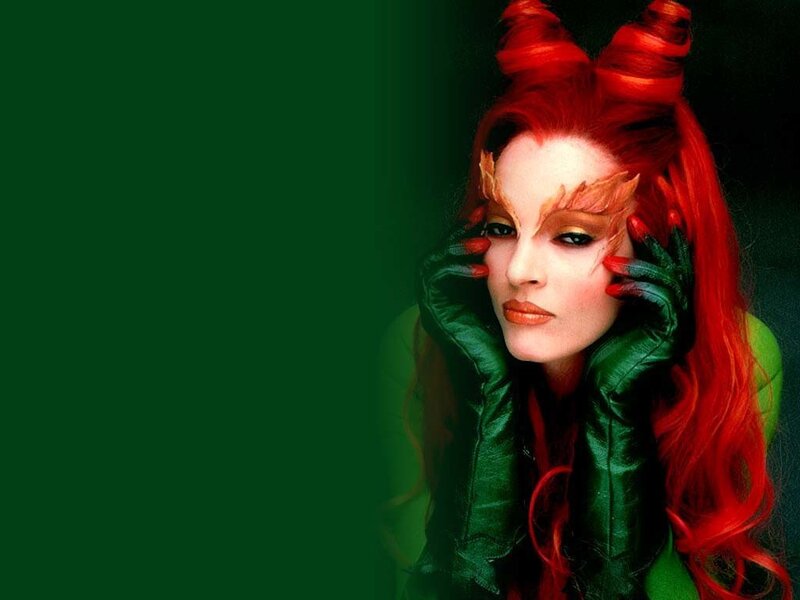 Poison Ivy character portrait