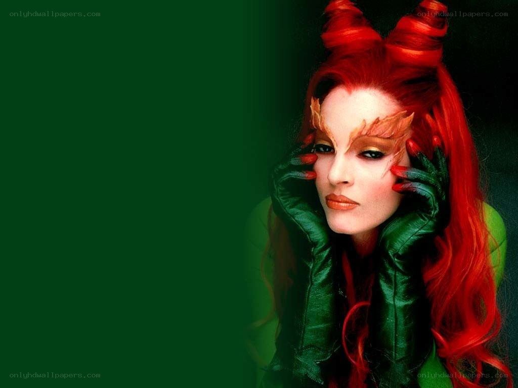 Poison Ivy character portrait