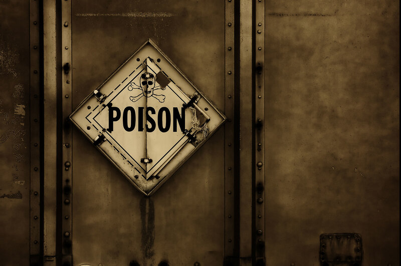 Poison Warning Sign