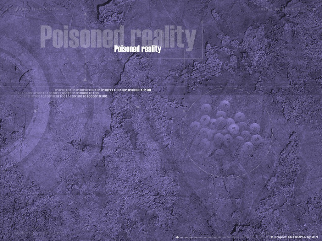 Poisoned reality concept art