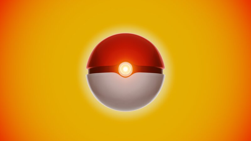 Poké Ball Glowing