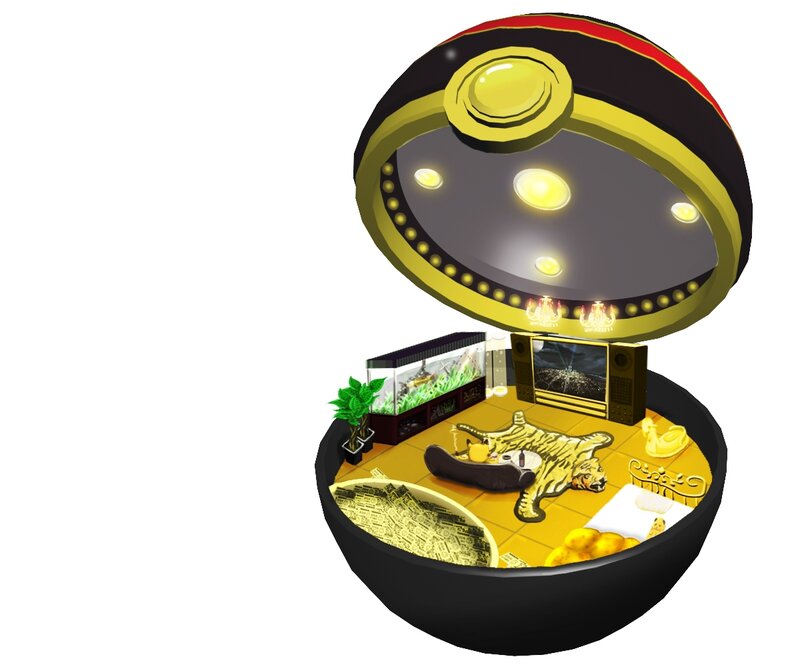 Poké Ball Interior — Black