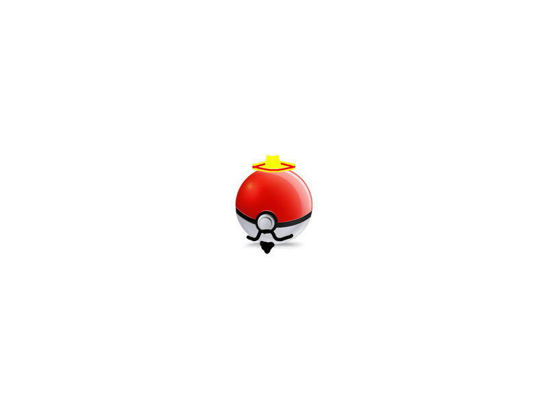 Poké Ball with sombrero