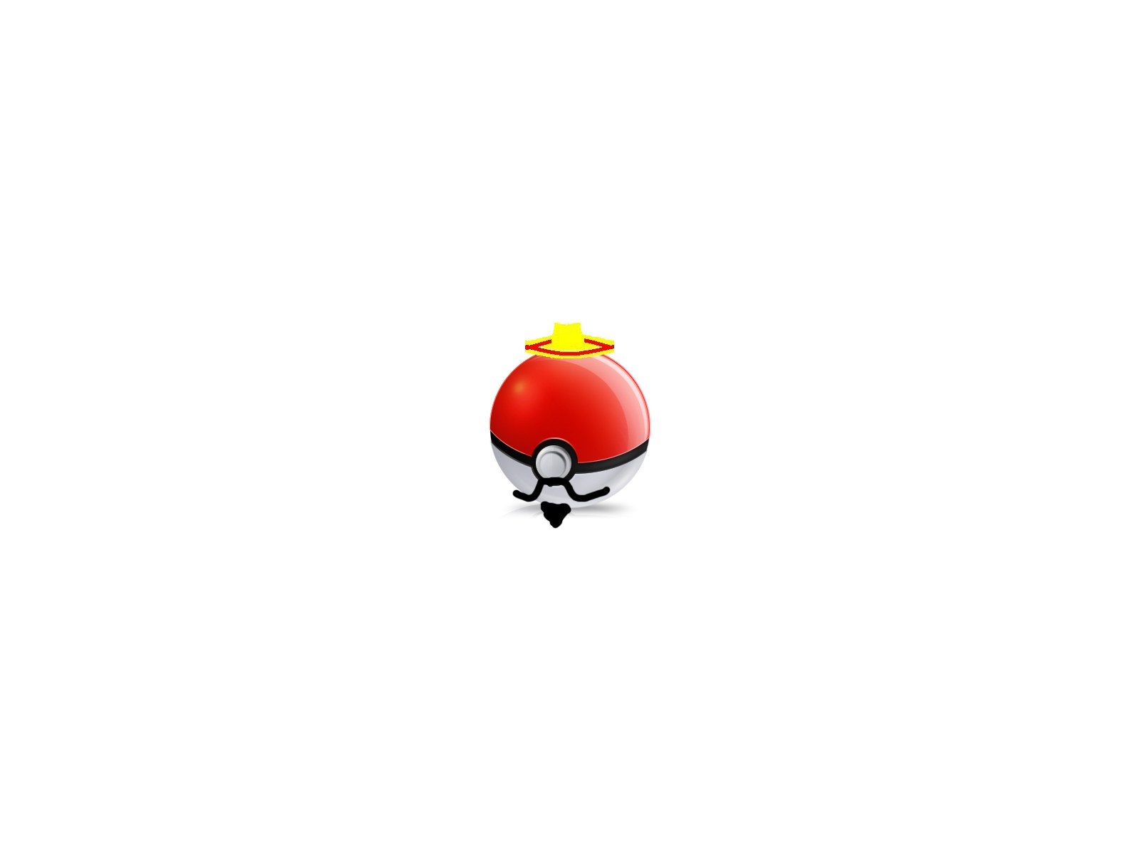 Poké Ball with sombrero
