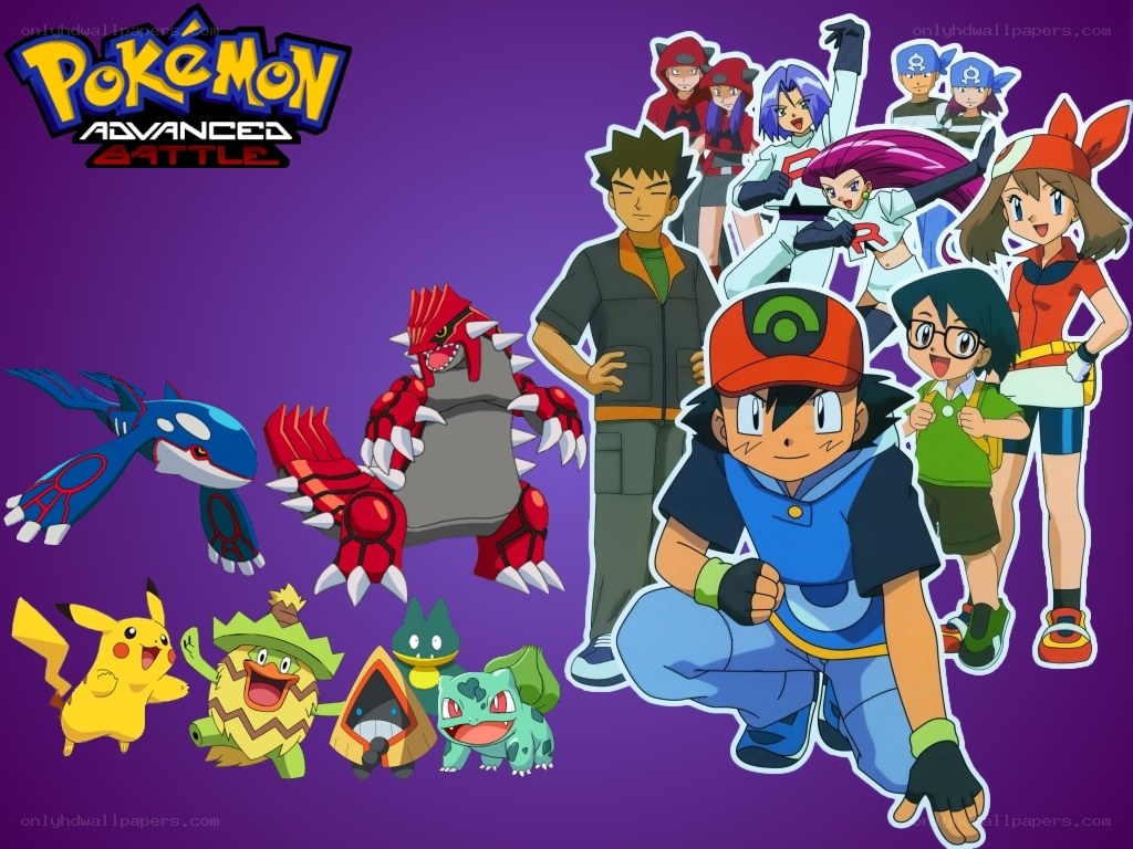 Pokémon Advanced Battle characters