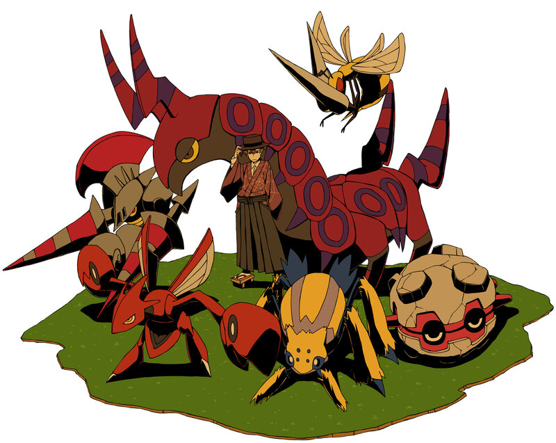 Pokémon and a Person