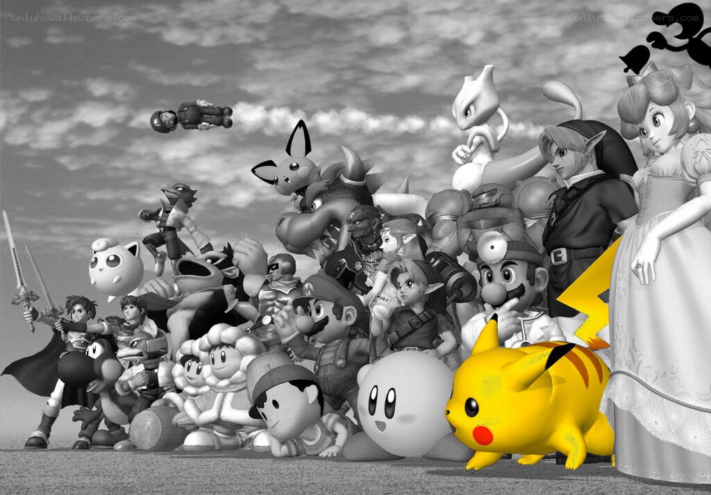 Pokémon and Nintendo characters