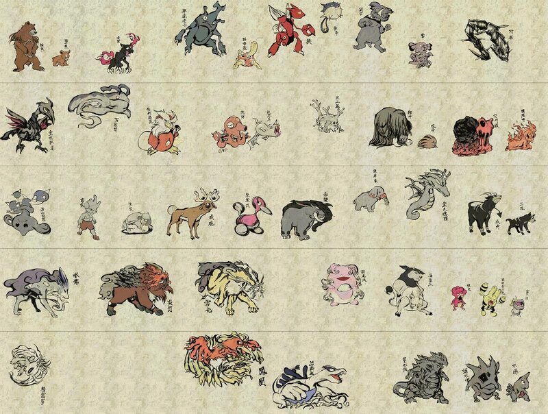 Pokémon art collection