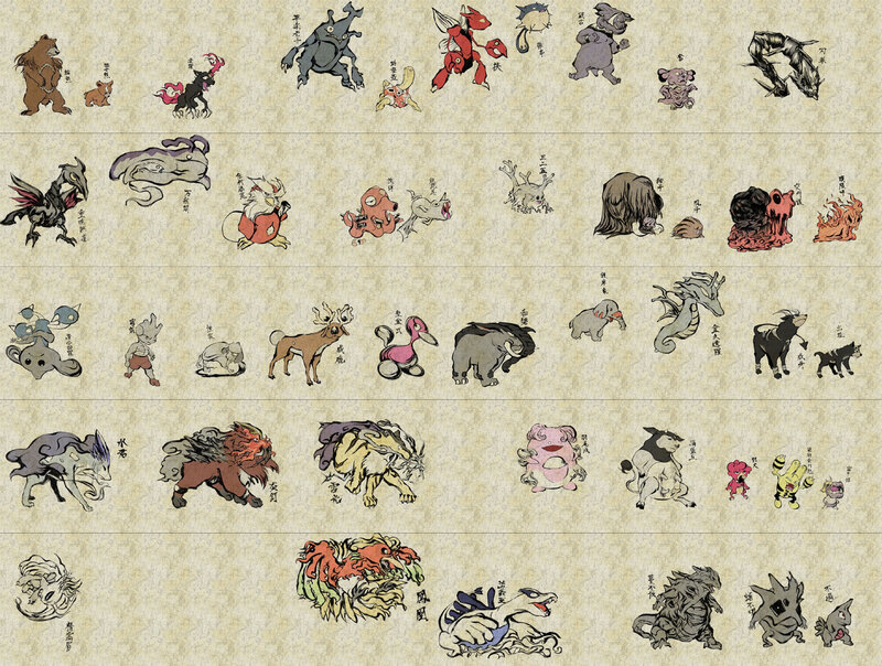 Pokémon art collection