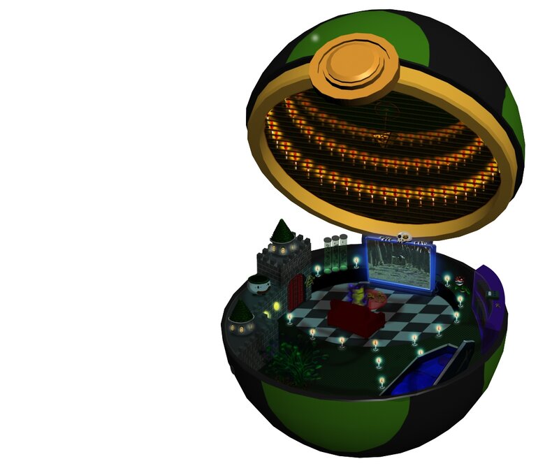 Pokémon Ball Interior