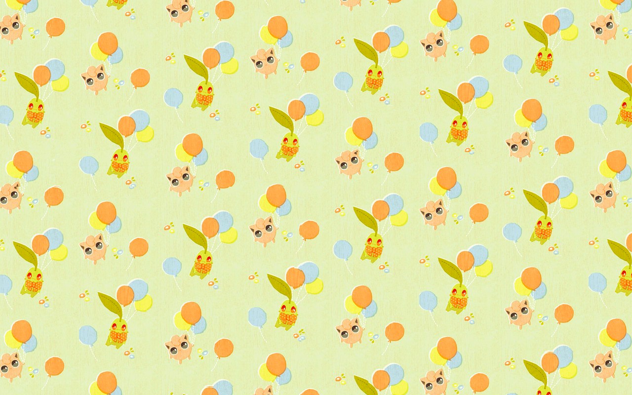 Pokémon balloon pattern