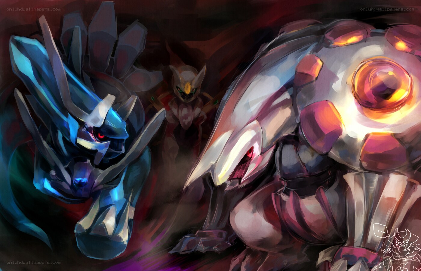 Pokémon battle art