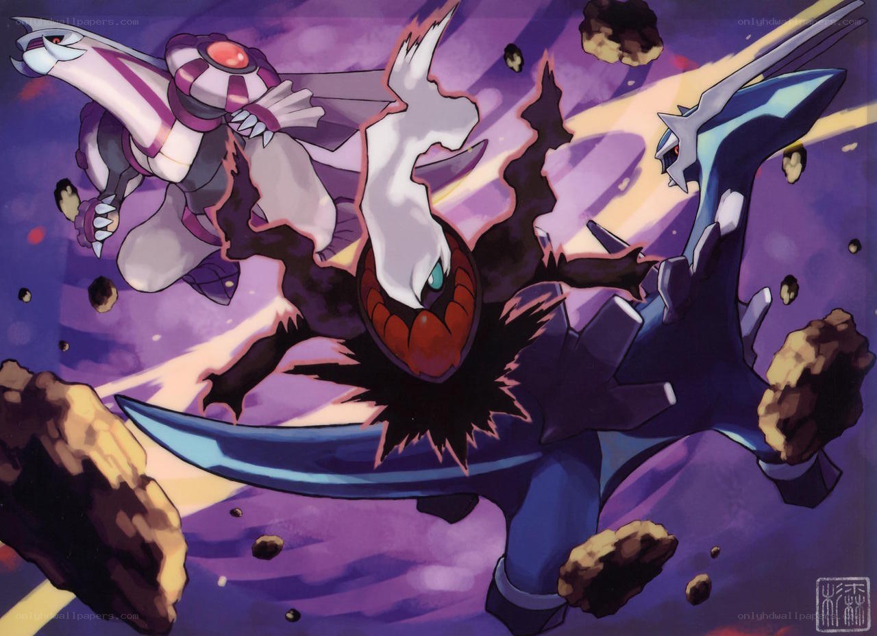 Pokémon battle in space