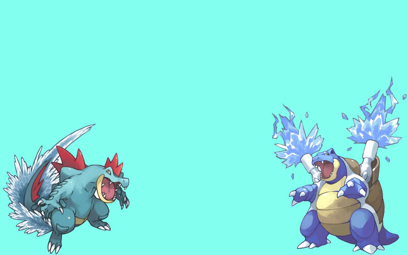 Pokémon battle scene