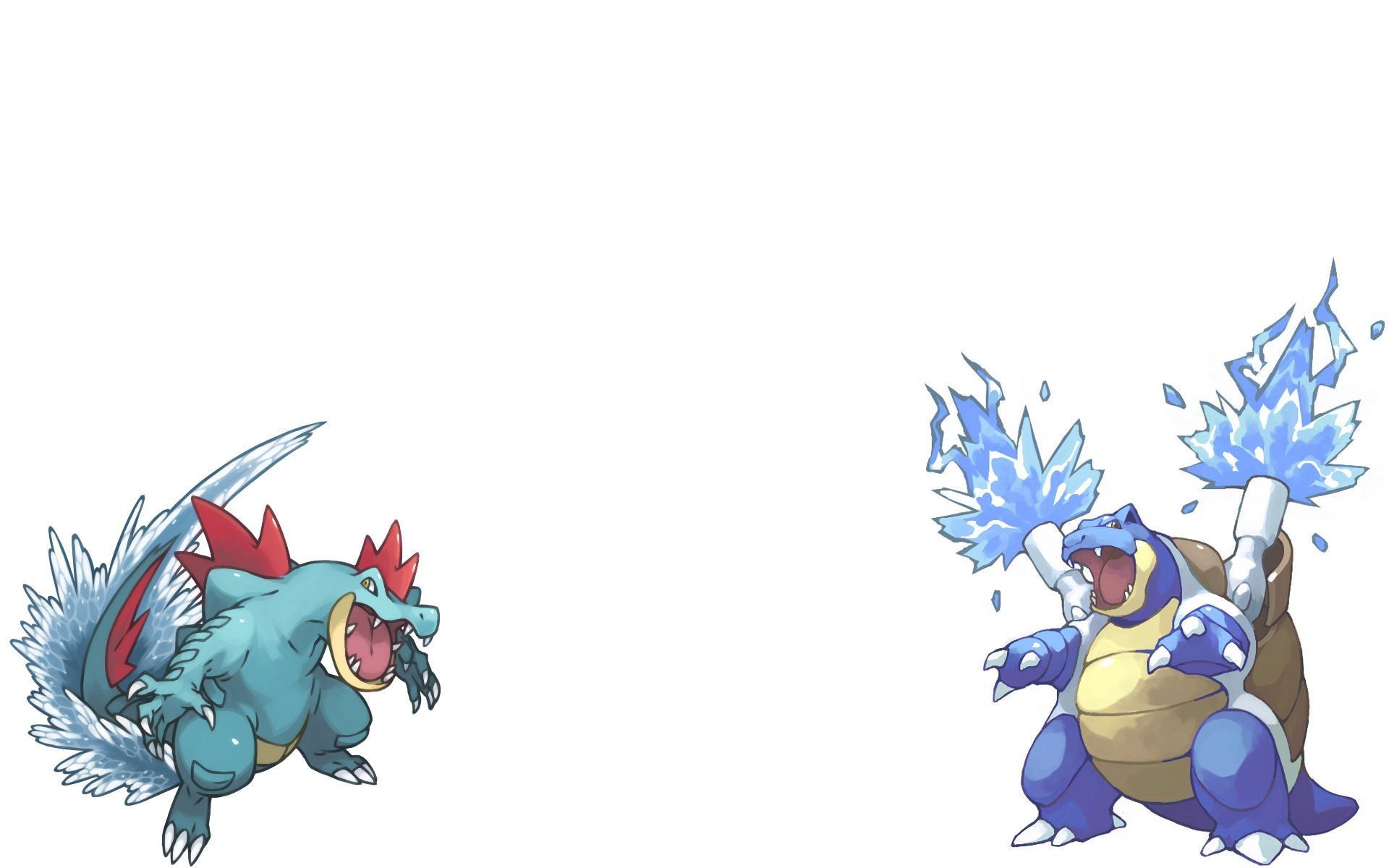 Pokémon battle scene