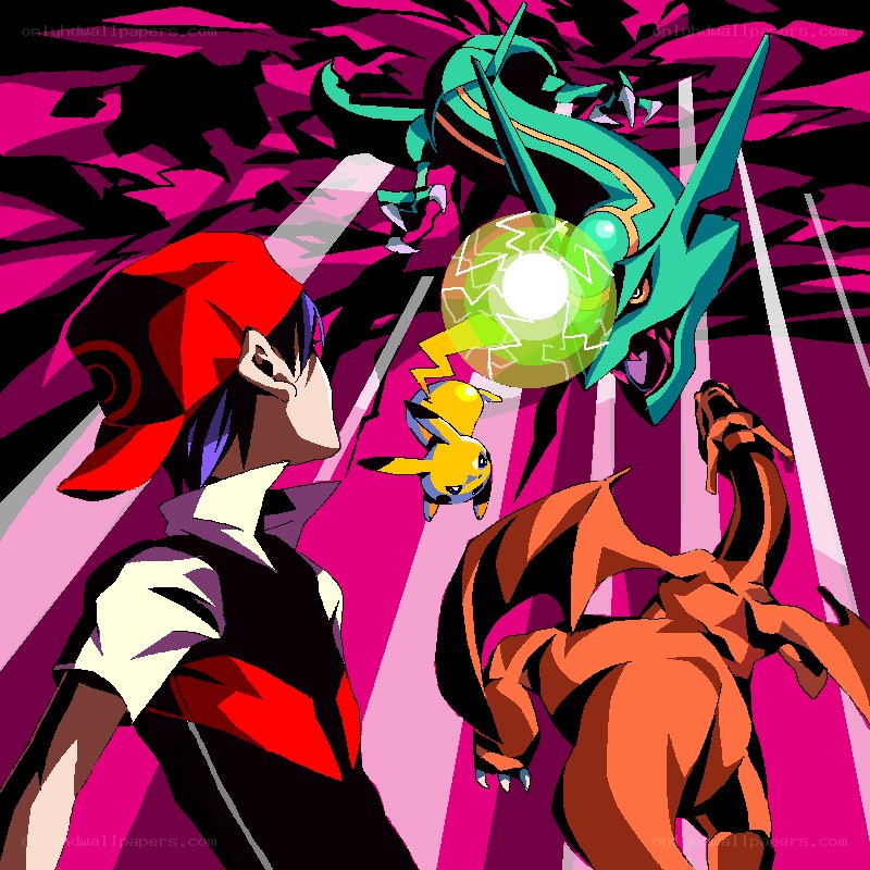 Pokémon battle scene